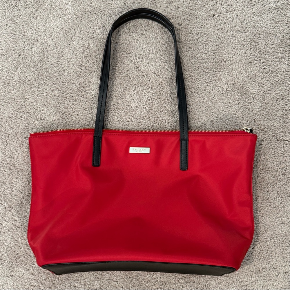 NWOT Kate Spade Red May Street Lida Tote Bag